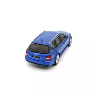 AUDI RS 4 (B5) NOGARO BLUE 2000 OttO mobile 1:18 Resinemodell (Türen, Motorhaube... nicht zu öffnen!)